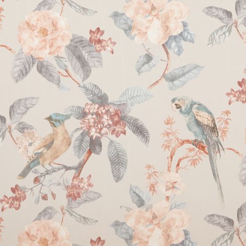 Enchanted Garden Parchment Upholstery Fabric