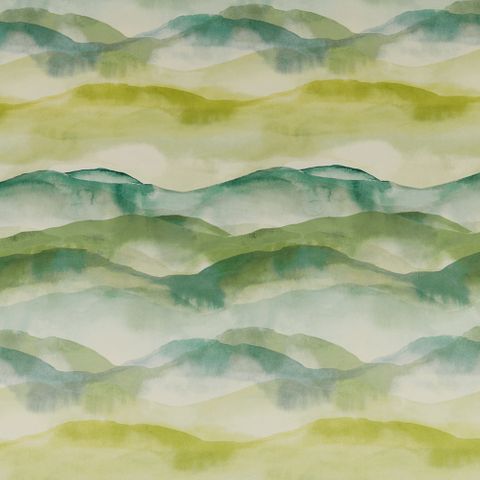 Landscape Citrus Upholstery Fabric