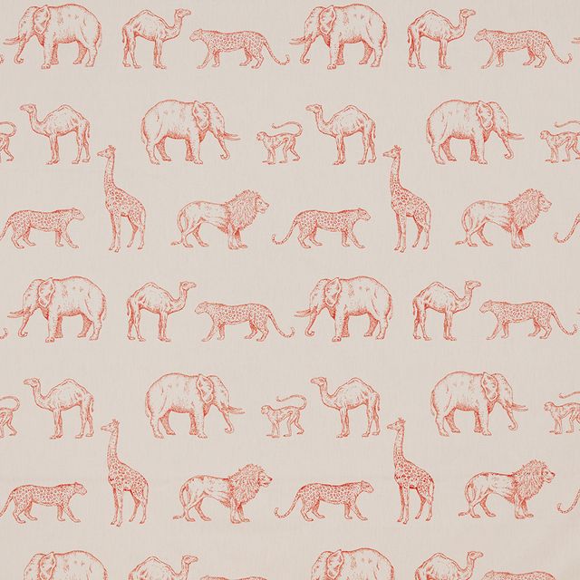 Prairie Animals Clementine Voile Fabric