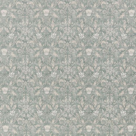 Rococo Aqua Upholstery Fabric