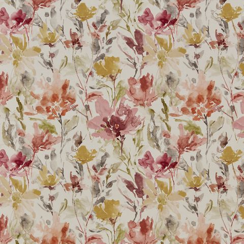 Water Meadow Rosewood Upholstery Fabric