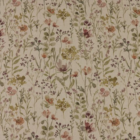 Wild Fields Rosewood Upholstery Fabric