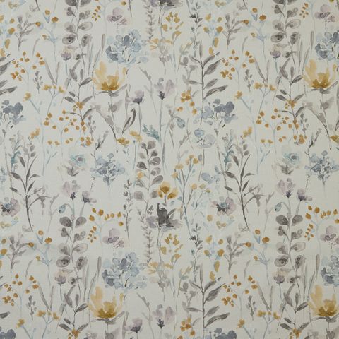 Wild Flowers Cornflower Upholstery Fabric