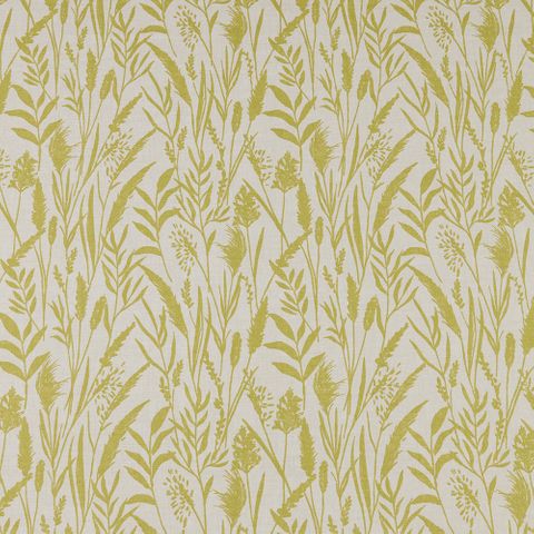 Wild Grasses Citrus Upholstery Fabric