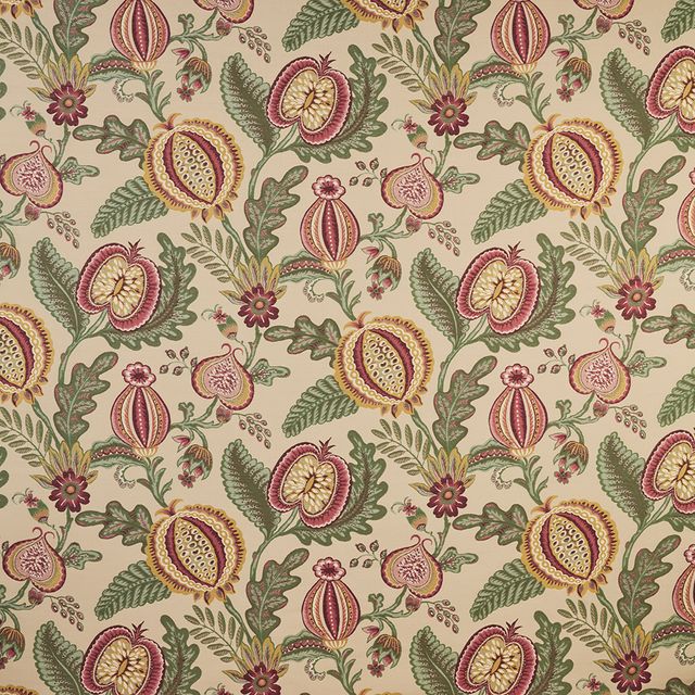 iLiv Winter Garden Winter pod Garnet Upholstery Fabric