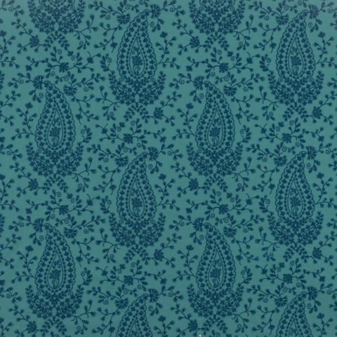 Kandahar Marine Blue Voile Fabric