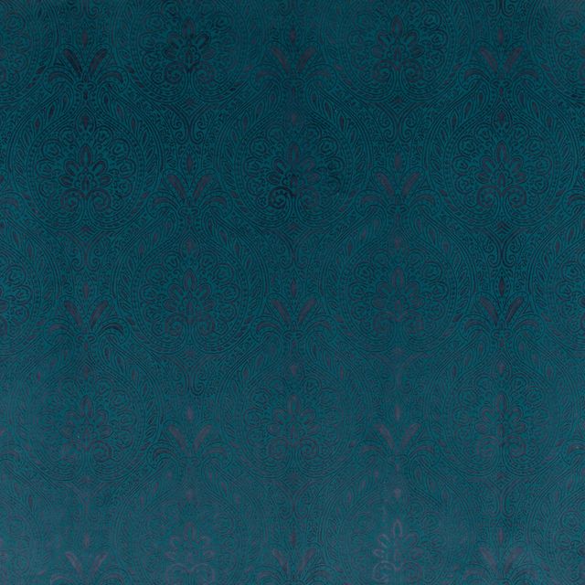 Bill Beaumont Persia Parthia Marine Blue Upholstery Fabric