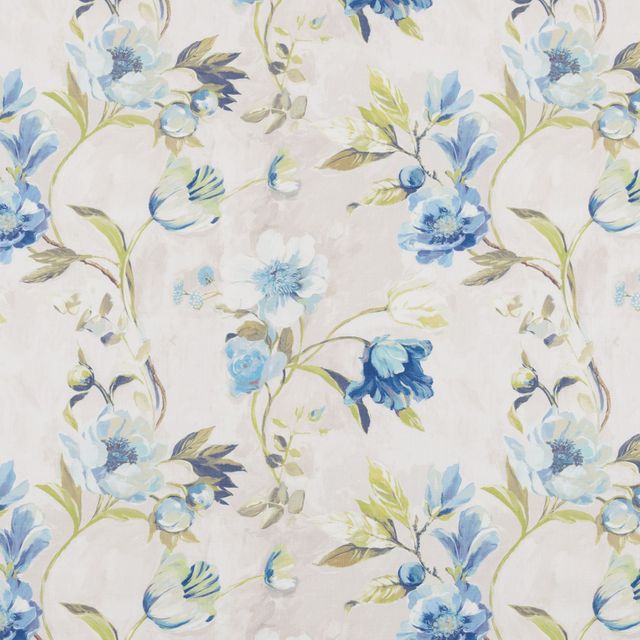 Bill Beaumont Heritage Astley Cornflower Upholstery Fabric