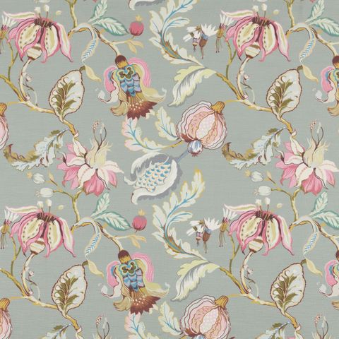 Oleander French Navy Upholstery Fabric