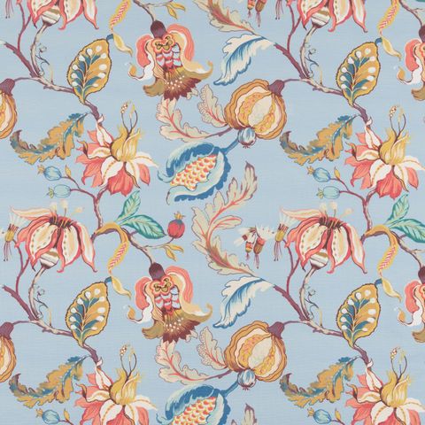 Oleander Mandarin Upholstery Fabric