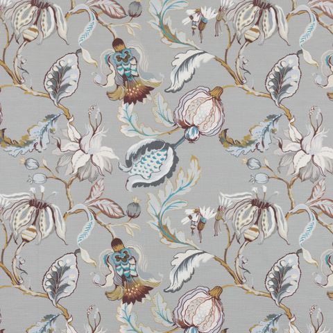 Oleander Slate Upholstery Fabric