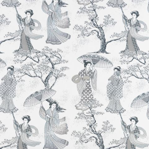 Shibui Mist Grey Voile Fabric