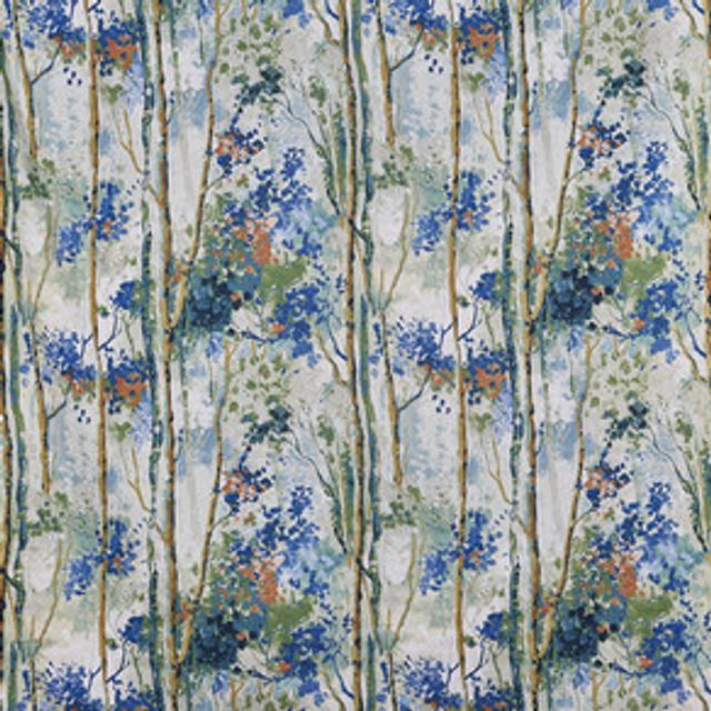 Prestigious Textiles Seasons Silver Birch Sapphire