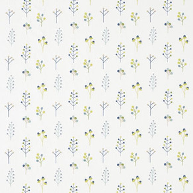 Scion Noukku Fabrics Mukula Gecko / Citrus / Pacific