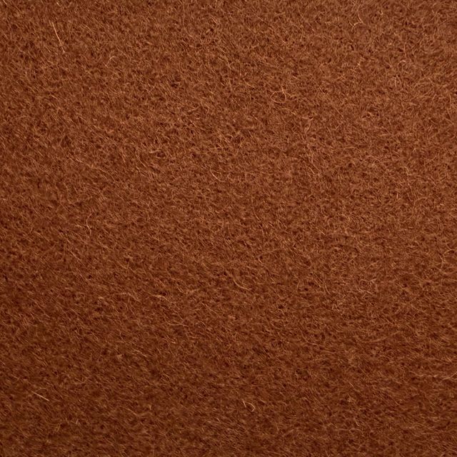 Classic Melton Rust Fire Retardant Fabric