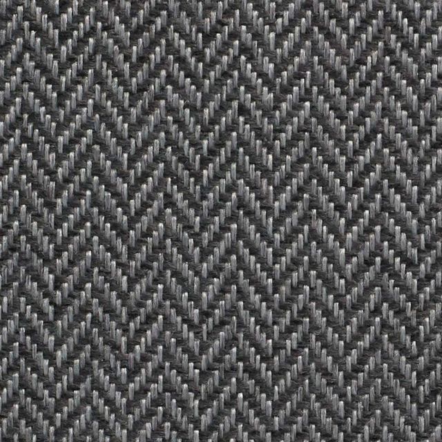 Classic Herringbone Ash Upholstery Fabric