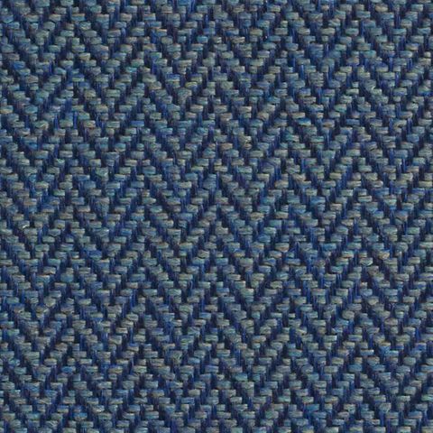 Classic Herringbone Azure