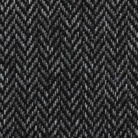 Classic Herringbone Charcoal Upholstery Fabric