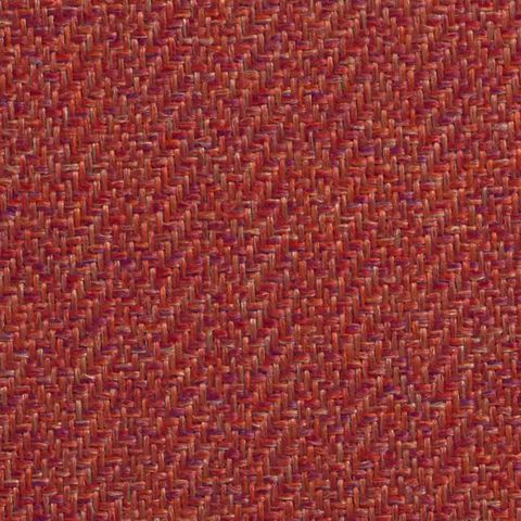 Classic Herringbone Chilli Upholstery Fabric