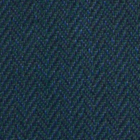 Classic Herringbone Ink Blue Upholstery Fabric