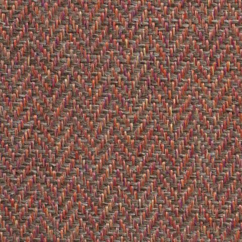 Classic Herringbone Salmon Upholstery Fabric