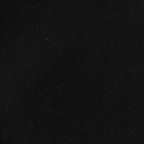 Classic Melton Black Fire Retardant Fabric