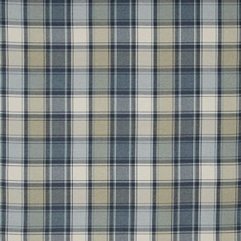 Argyle Indigo Voile Fabric