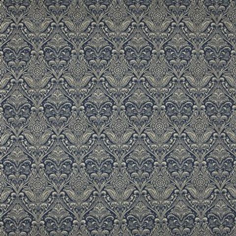 Hathaway Indigo Upholstery Fabric