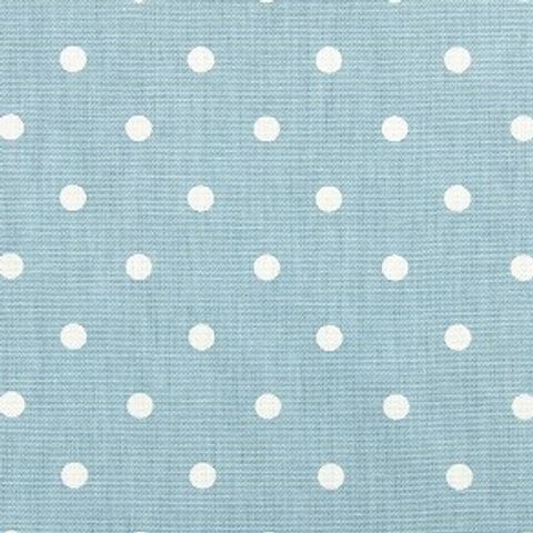 Full Stop Azure Voile Fabric