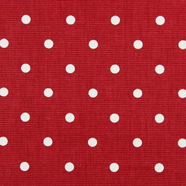 Prestigious Textiles Splash Full Stop Cardinal