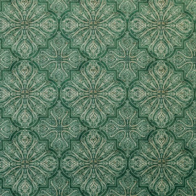 Ashley Wilde Classica Melfi Emerald Upholstery Fabric