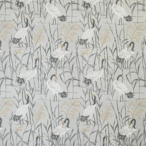 Harome Dove Voile Fabric