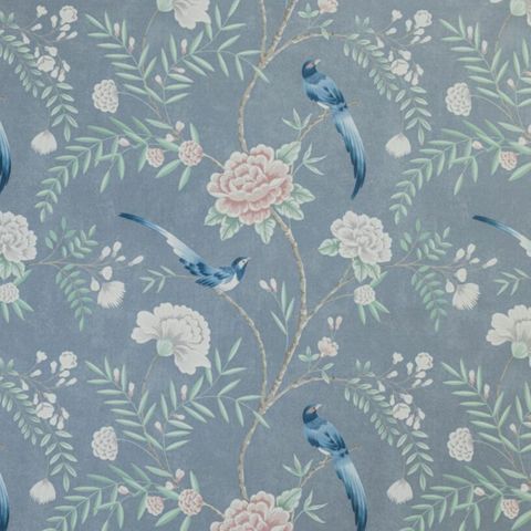 Rhea Denim Voile Fabric