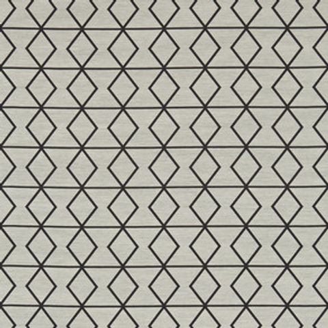 Pivot Taupe / Onyx Voile Fabric