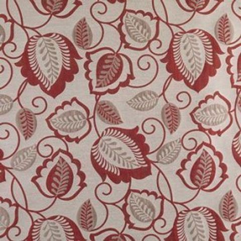 Esme Red Voile Fabric