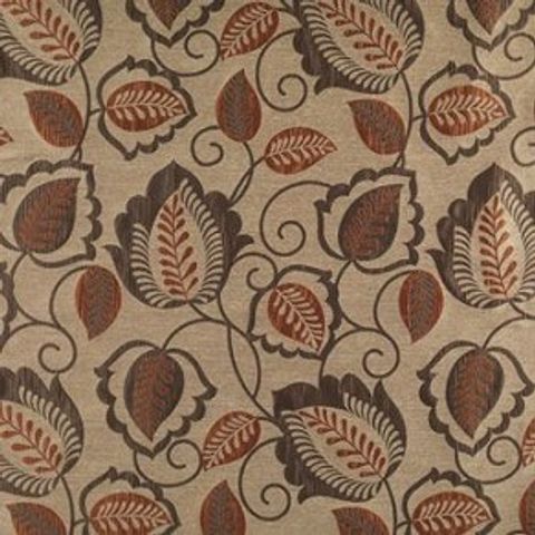 Esme Terracota Voile Fabric