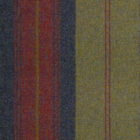 Austin Stripe Orchard Fruit Voile Fabric