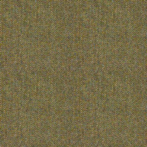 Herringbone Mountain bracken Voile Fabric