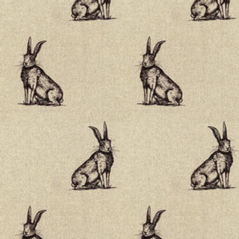 Horace Hare Linen Voile Fabric