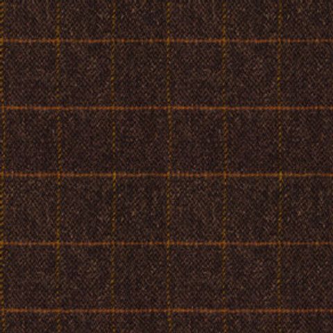 Huntsman Check Peatland Voile Fabric