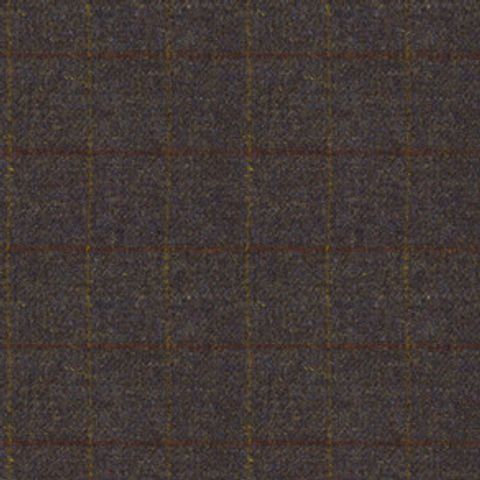 Huntsman Check Ocean Spray Voile Fabric