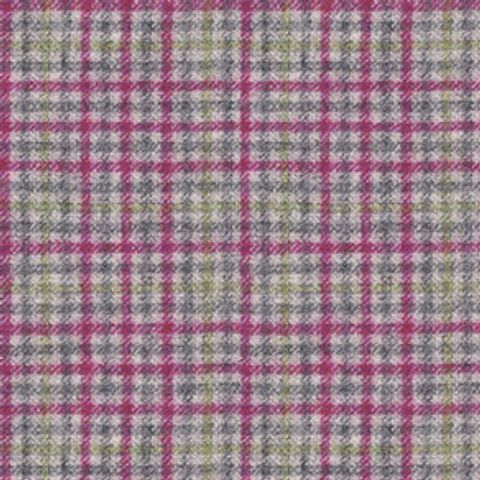 Ilkley Fuchsia Grey Voile Fabric