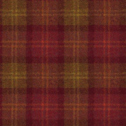 Oban Plaid Coastal Sunset Voile Fabric