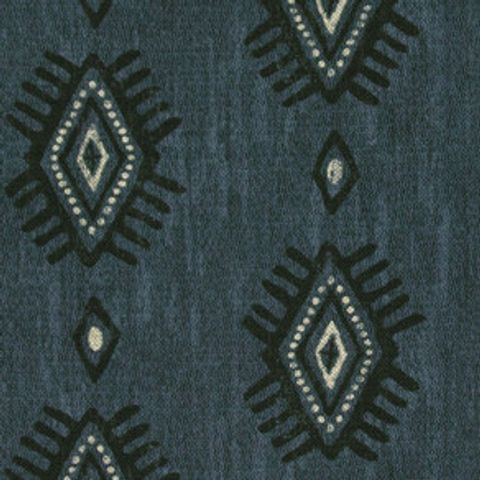 Sirata Blue Voile Fabric