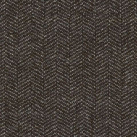 Tristan Herringbone Soot Voile Fabric