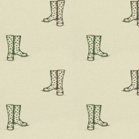 Wellington Boots Natural Voile Fabric