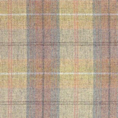 Wool Plaid Polperro Voile Fabric