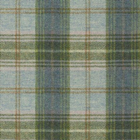 Wool Plaid Saltburn Voile Fabric