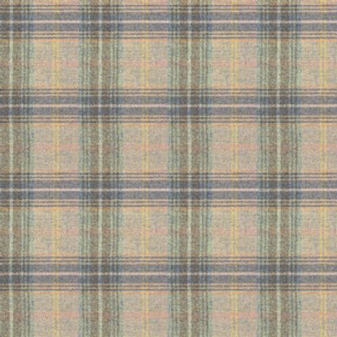 Wool Plaid Scarista Voile Fabric