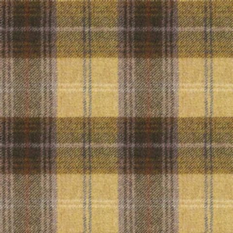 Wool Plaid Spun Honey Voile Fabric